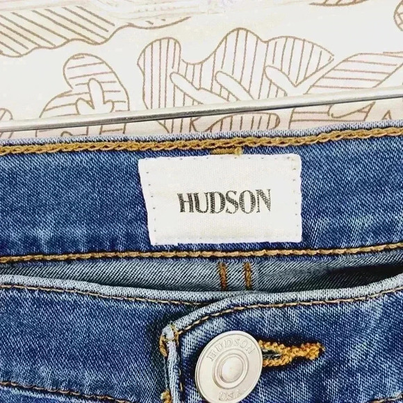 Hudson Blair High Rise Super Skinny Ankle Jeans Women's Size 29 - Picture 3 of 7